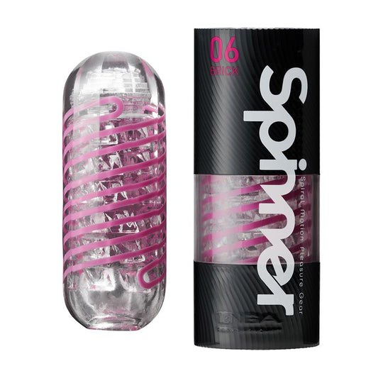 TENGA - MALE MASTURBATOR SPINNER 06 BRICK