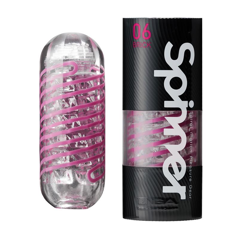 TENGA - MALE MASTURBATOR SPINNER 06 BRICK