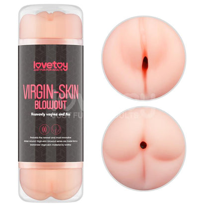 LOVETOY - MASTURBATEUR POUR HOMME AVEC VAGIN ET ANUS EN VIRGIN-SKIN