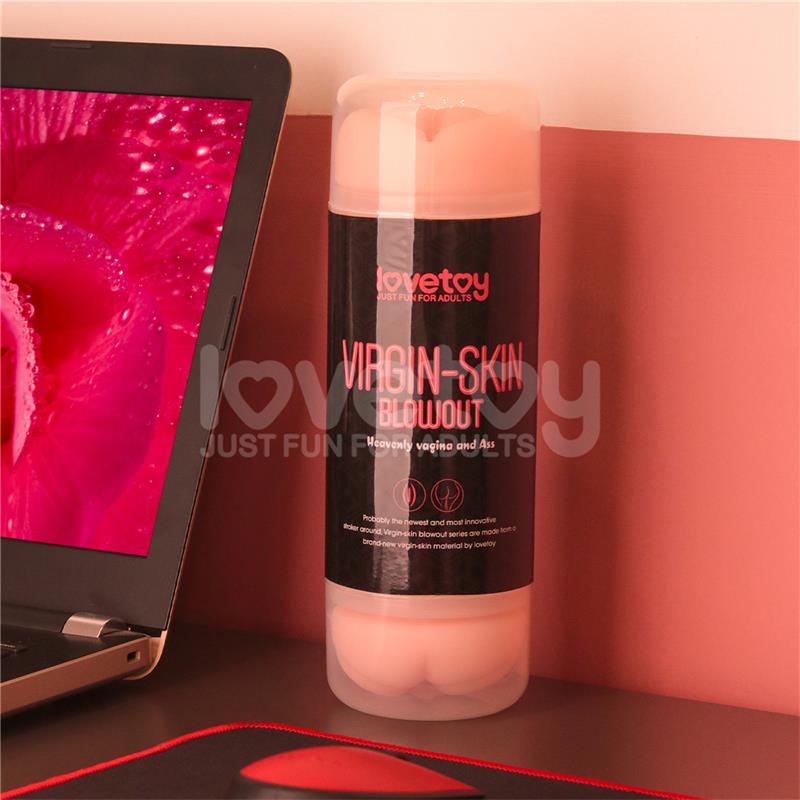 LOVETOY - MALE MASTURBATOR VIRGIN-SKIN VAGINA AND ANUS