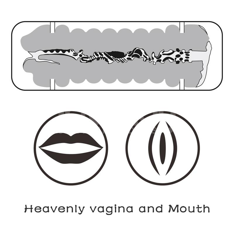 LOVETOY - MALE MASTURBATOR VIRGIN-SKIN VAGINA AND MOUNTH