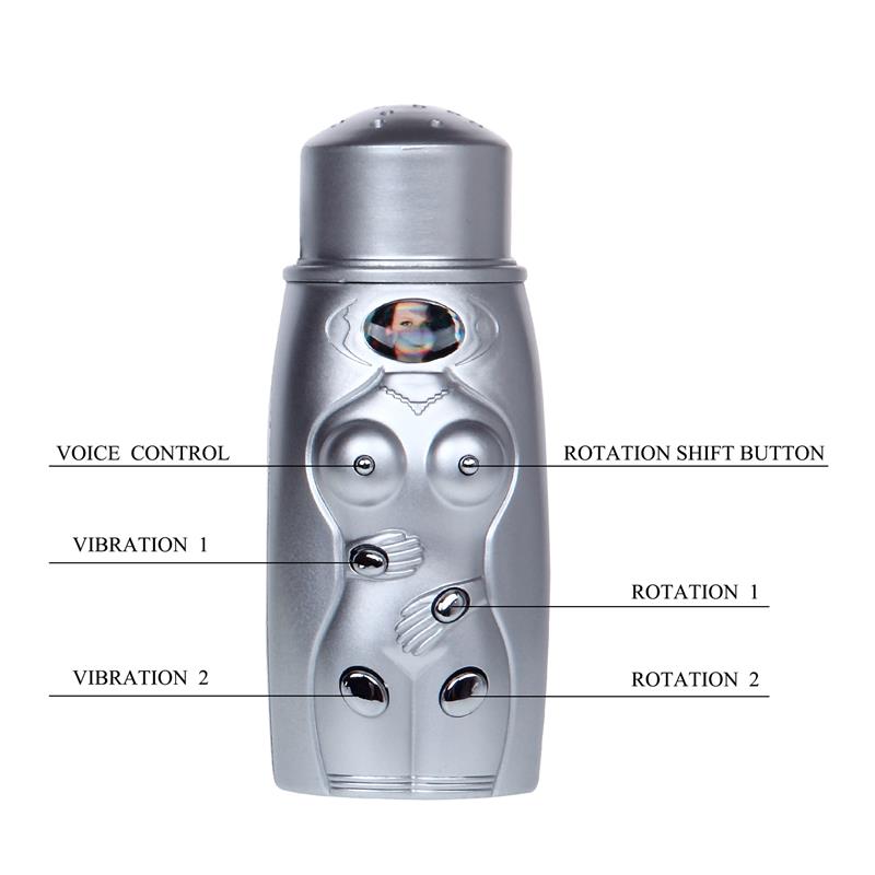 BAILE - MALE MASTURBATOR WITH REMOTE