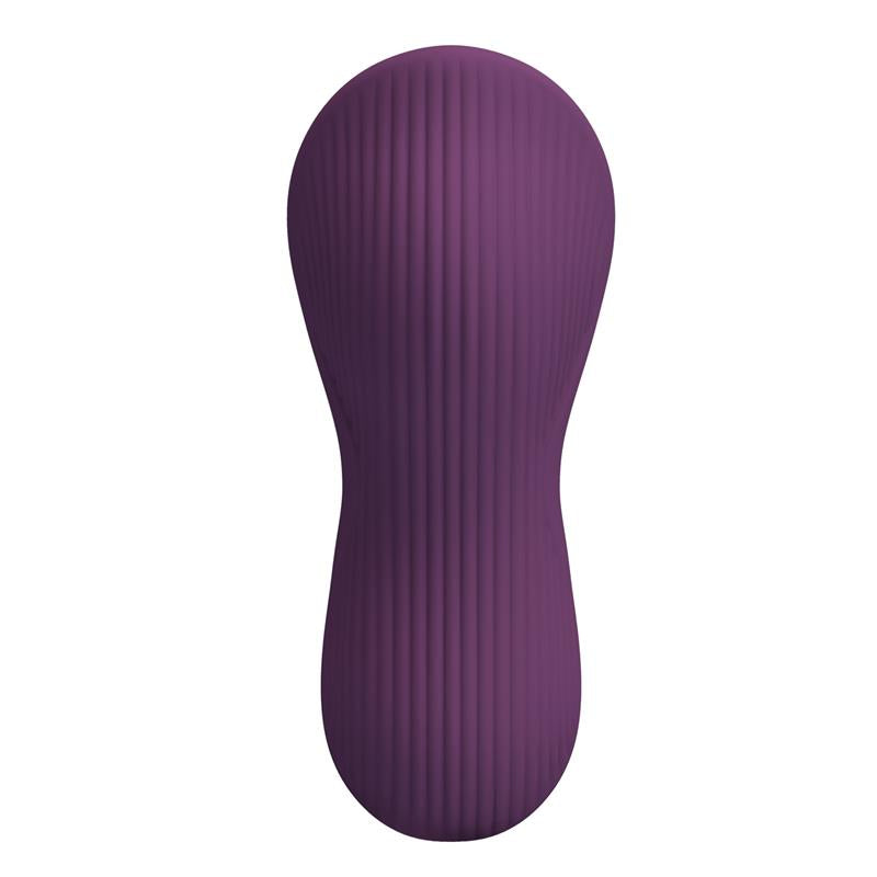 PRETTYLOVE - MANE PANTY VIBRATOR WITH APP PURPLE