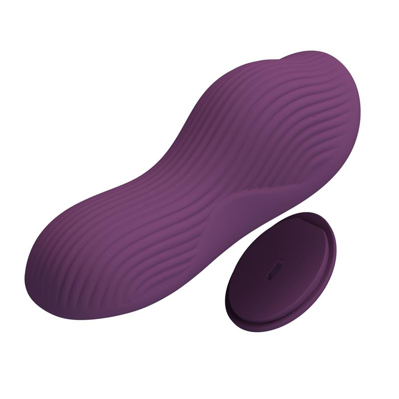 PRETTYLOVE - MANE PANTY VIBRATOR WITH APP PURPLE