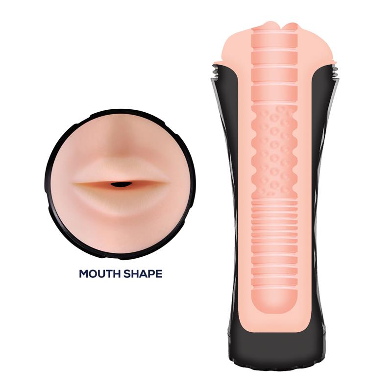 MINOTHOR - MANN1 REALISTIC MALE MASTURBATOR MOUTH SHAPE