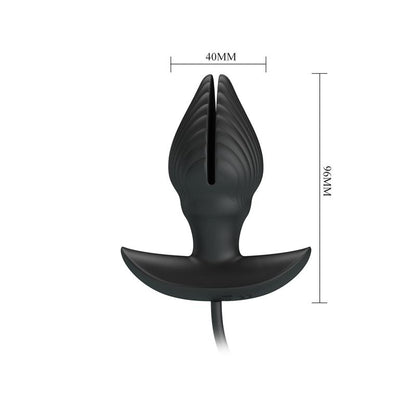 PRETTYLOVE - MANSON INFLATABLE BUTT PLUG WITH VIBRATION