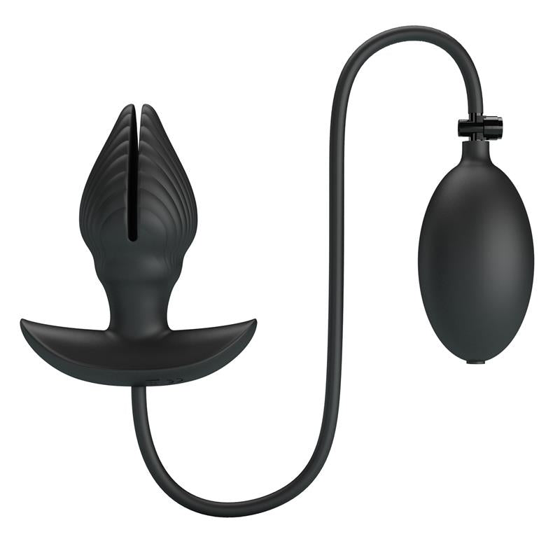 PRETTYLOVE - MANSON INFLATABLE BUTT PLUG WITH VIBRATION