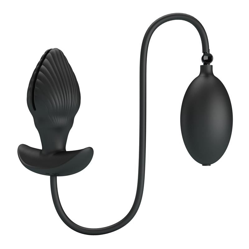 PRETTYLOVE - MANSON INFLATABLE BUTT PLUG WITH VIBRATION