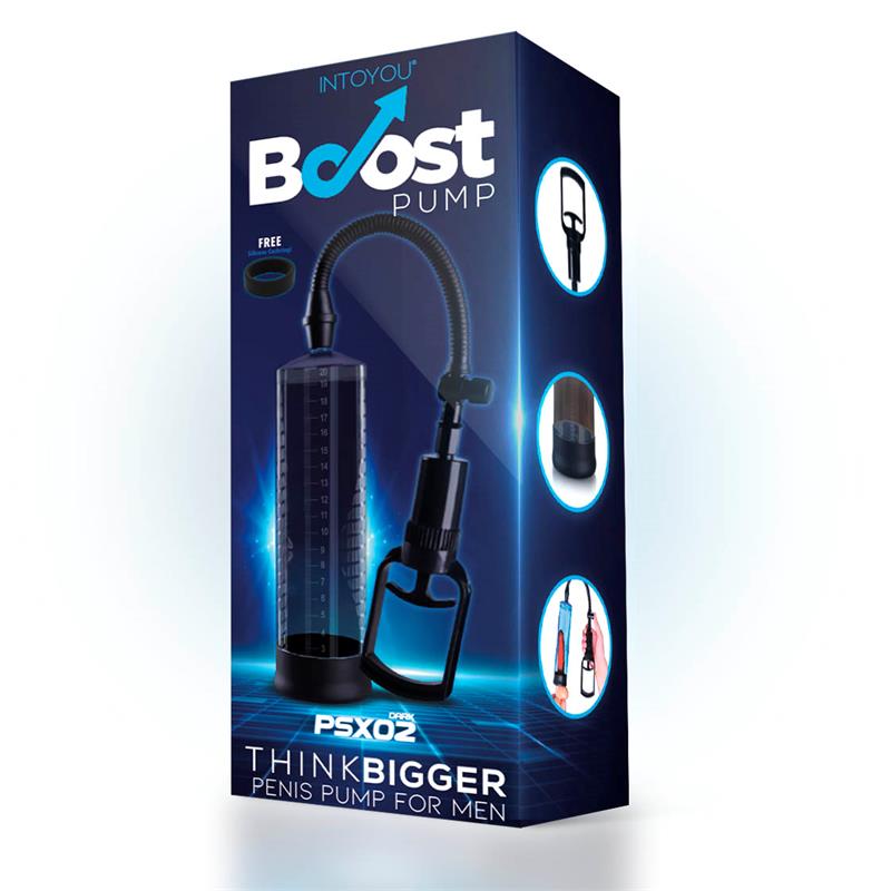 BOOST PUMPS - MANUAL PENIS PUMO PSX02 DARK