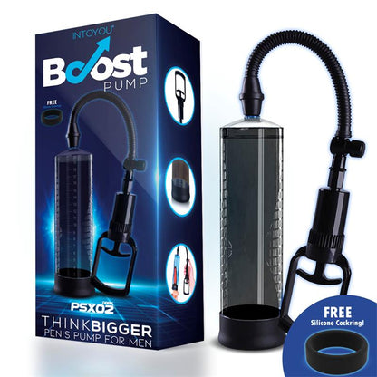 BOOST PUMPS - MANUAL PENIS PUMO PSX02 DARK