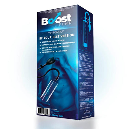 BOOST PUMPS - MANUAL PENIS PUMP PSX04 CRYSTAL