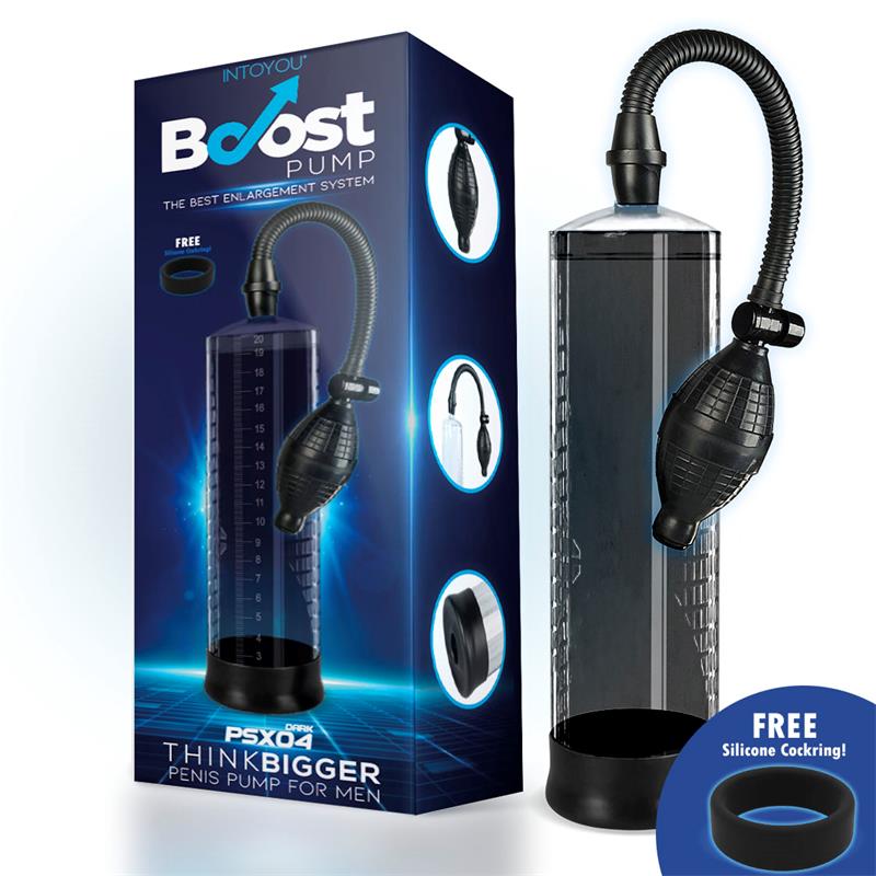 BOOST PUMPS - MANUAL PENIS PUMP PSX04 DARK