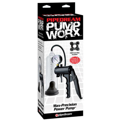 PUMPWORX - MANUAL PENIS PUMP WITH PRESSURE GAUGE