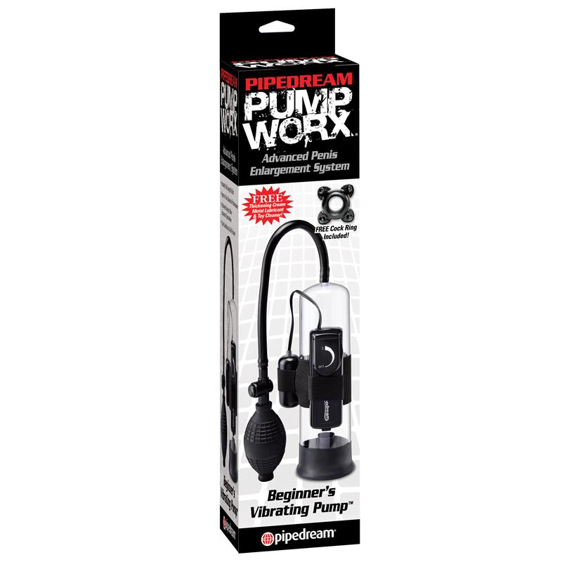 PUMPWORX - MANUAL PENIS PUMP WITH VIBRATION
