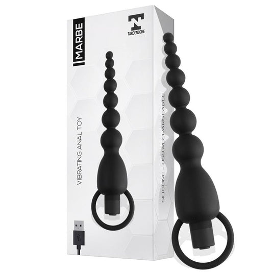 TARDENOCHE - MARBE ANAL CHAIN WITH VIBRATION USB SILICONE