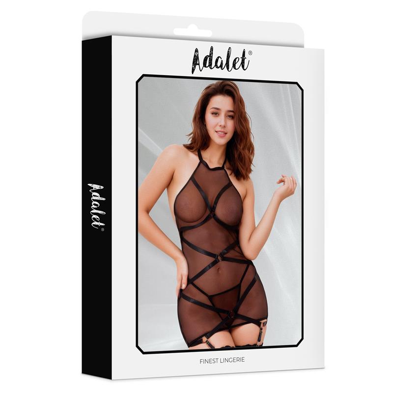 ADALET LINGERIE - MARGOT BABYDOLL WITH GARTER AND PANTIES