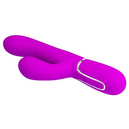 PRETTYLOVE - MARIANA VIBRATOR 4 IN 1 SILICONE FUCHSIA