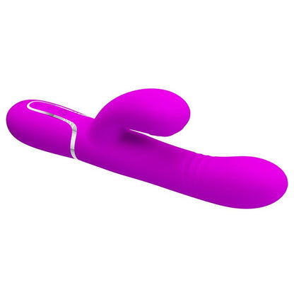 PRETTYLOVE - MARIANA VIBRATOR 4 IN 1 SILICONE FUCHSIA