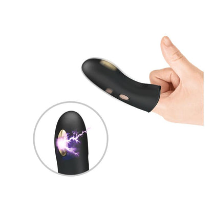 PRETTYLOVE - MARICO FINGER SLEEVE WITH ELECTROSTIMULATION AND VIBRATION GOLD 18K