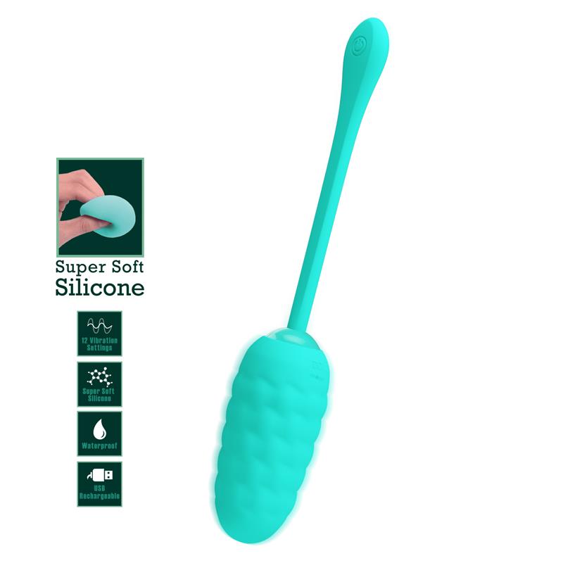PRETTYLOVE - MARINA VIBRATING EGG GREEN