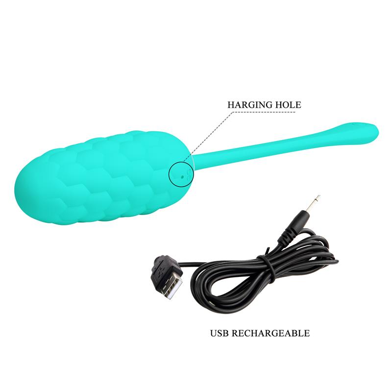 PRETTYLOVE - MARINA VIBRATING EGG GREEN