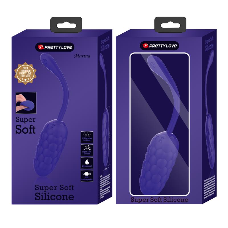 PRETTYLOVE - MARINA VIBRATING EGG VIOLET