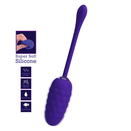 PRETTYLOVE - MARINA VIBRATING EGG VIOLET