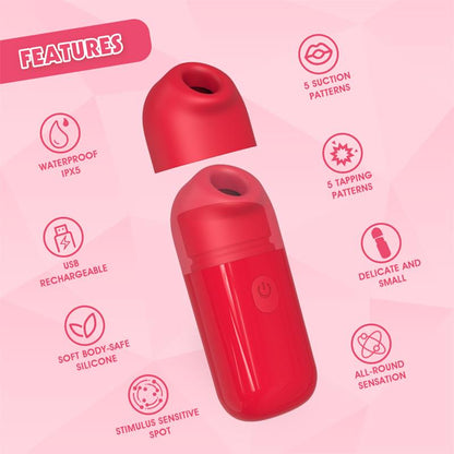 CHISA - MARKER PEN VIBE MINI SUCTION AND TAPPING