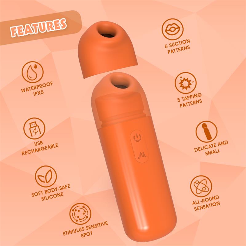 CHISA - MARKER PEN VIBE WITH SUCTION AND TAPPING