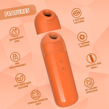 CHISA - MARKER PEN VIBE WITH SUCTION AND TAPPING