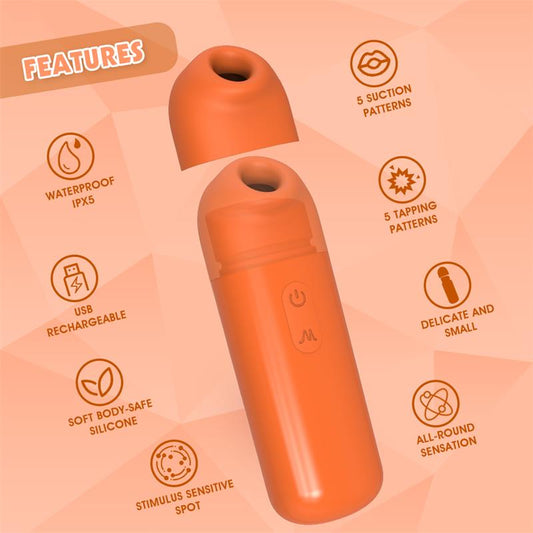 CHISA - MARKER PEN VIBE WITH SUCTION AND TAPPING