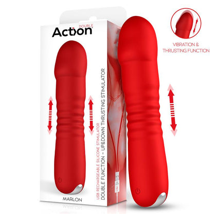 ACTION - MARLON STIMULATOR WITH UP & DOWN THRUSTING MOVEMENT
