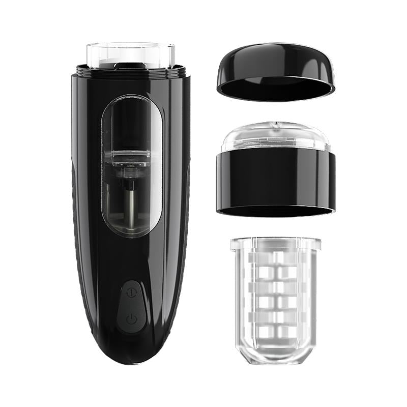 PRETTYLOVE - MARLOS AUTOMATIC MASTURBATOR WITH VIBRATION AND USB MOVEMENT