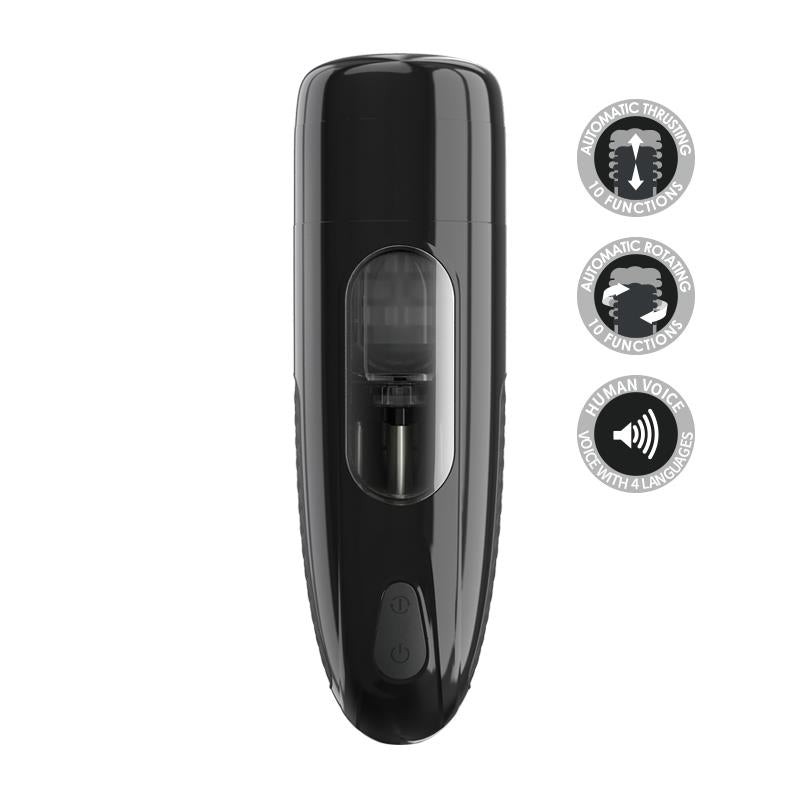 PRETTYLOVE - MARLOS AUTOMATIC MASTURBATOR WITH VIBRATION AND USB MOVEMENT
