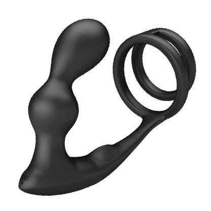 PRETTYLOVE - MARSHALL ANAL PLUG WITH VIBRATION AND COCK AND BALL RING