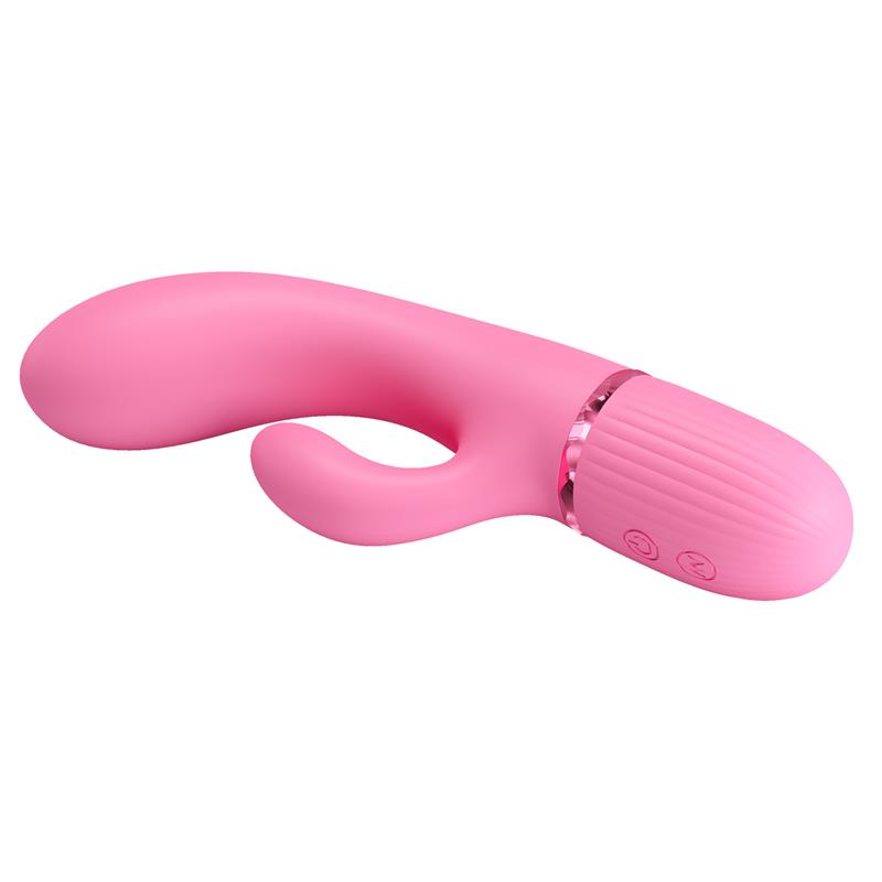PRETTYLOVE - MARSKI VIBRATOR WITH RABBIT G SPOT PINK