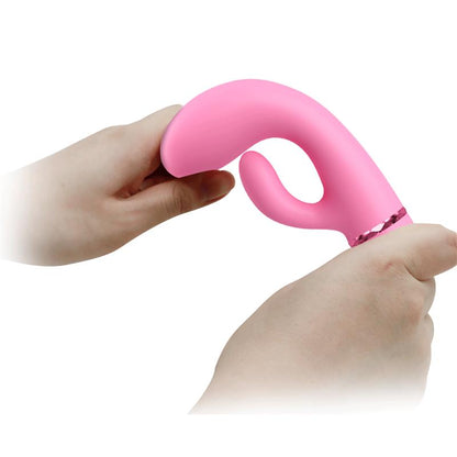 PRETTYLOVE - MARSKI VIBRATOR WITH RABBIT G SPOT PINK