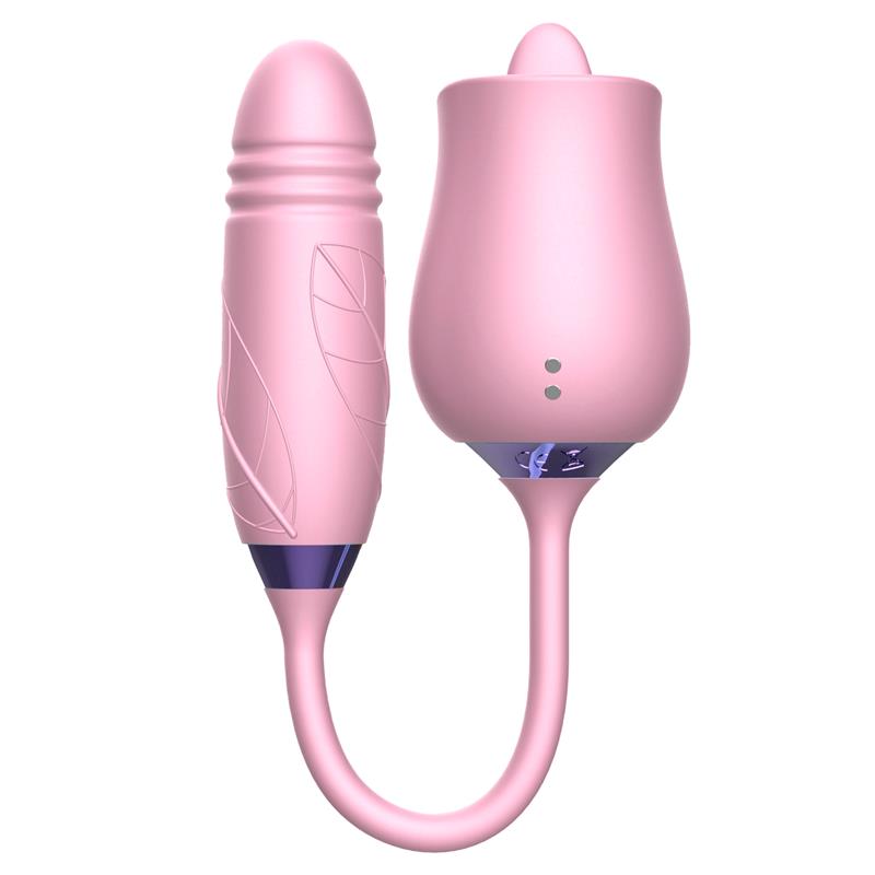 MARTINELLA - DOUBLE TONGUE CLIRIS STIMULATOR AND THRUSTING EGG