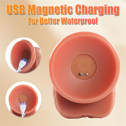 XISE - MARVIN DILDO WITH THRUSTING AND VIBRATIION 8.07