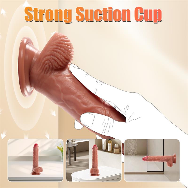 XISE - MARVIN DILDO WITH THRUSTING AND VIBRATIION 8.07