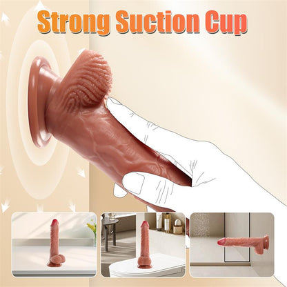 XISE - MARVIN DILDO WITH THRUSTING AND VIBRATIION 8.07