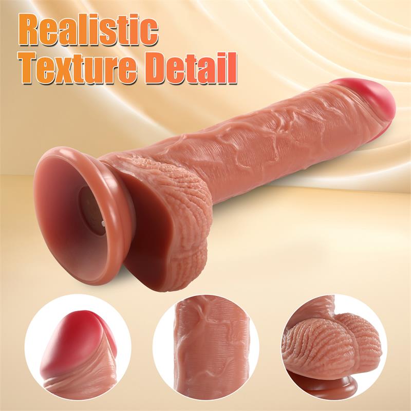 XISE - MARVIN DILDO WITH THRUSTING AND VIBRATIION 8.07