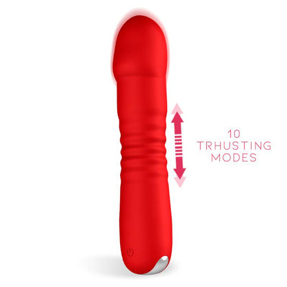 INTOYOU - MARYGOLD STIMULATOR WITH THRUSTING UP & DOWN MOVEMENT USB SILICONE