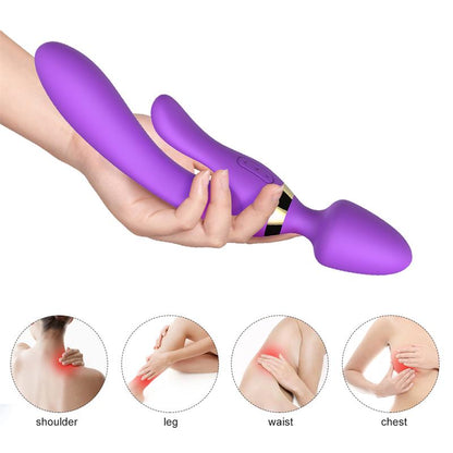 URBAN SKY - MASAGER AND VIBRATOR PURPLE