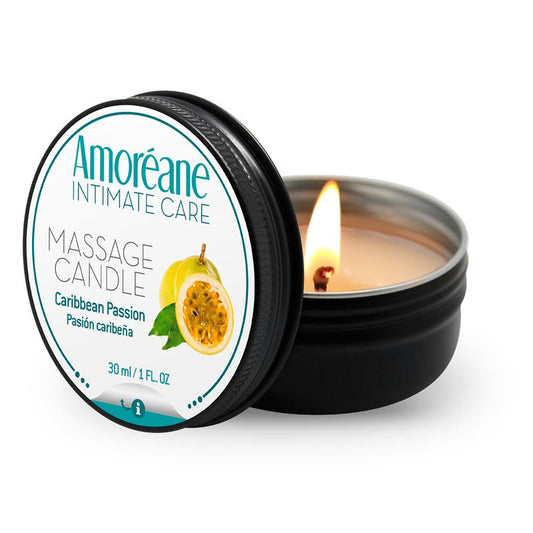 AMOREANE - MASSAGE CANDLE CARIBBEAN PASSION MARACUYA 30 ML