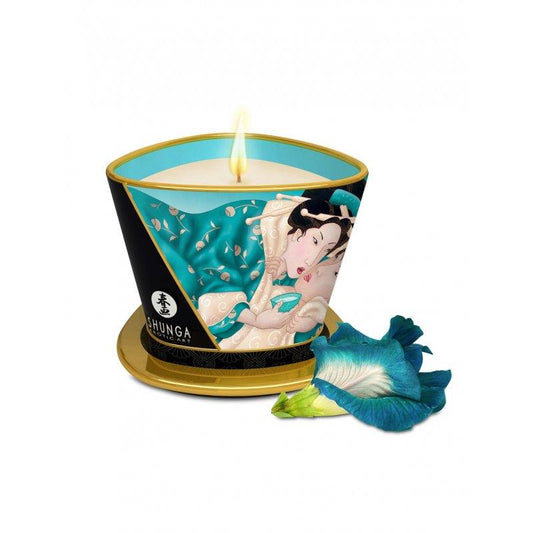 SHUNGA - MASSAGE CANDLE ISLAND BLOSSOMS 170 ML