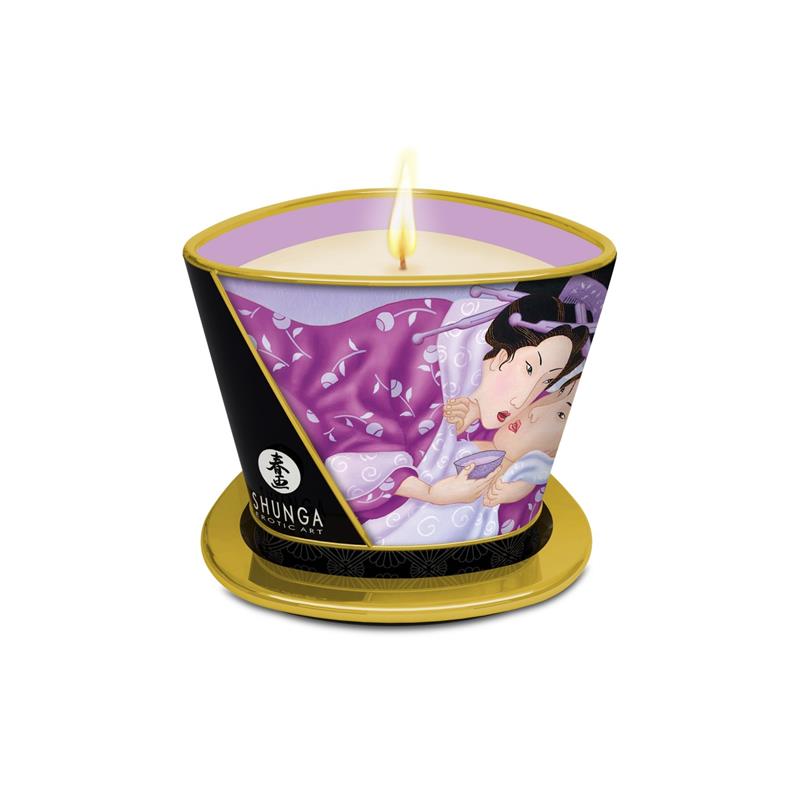 SHUNGA - MASSAGE CANDLE LAVENDER 170ML