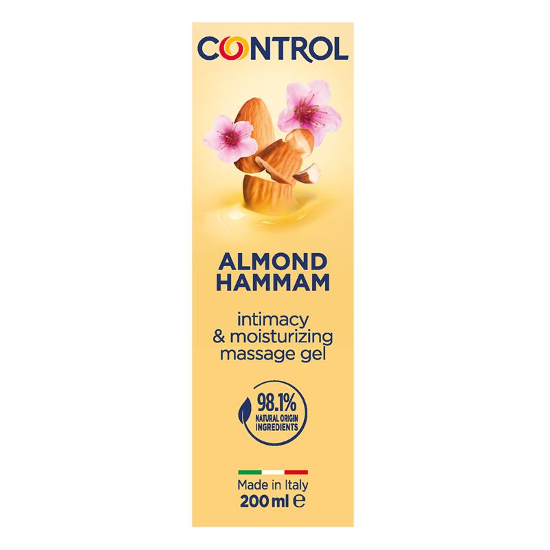 CONTROL - MASSAGE GEL ALMOND HAMMAM 200 ML