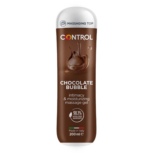 CONTROL - MASSAGE GEL BUBBLE CHOCOLATE 200 ML