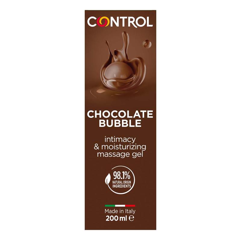 CONTROL - MASSAGE GEL BUBBLE CHOCOLATE 200 ML